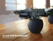 Tablet Screenshot of olive-crown.com